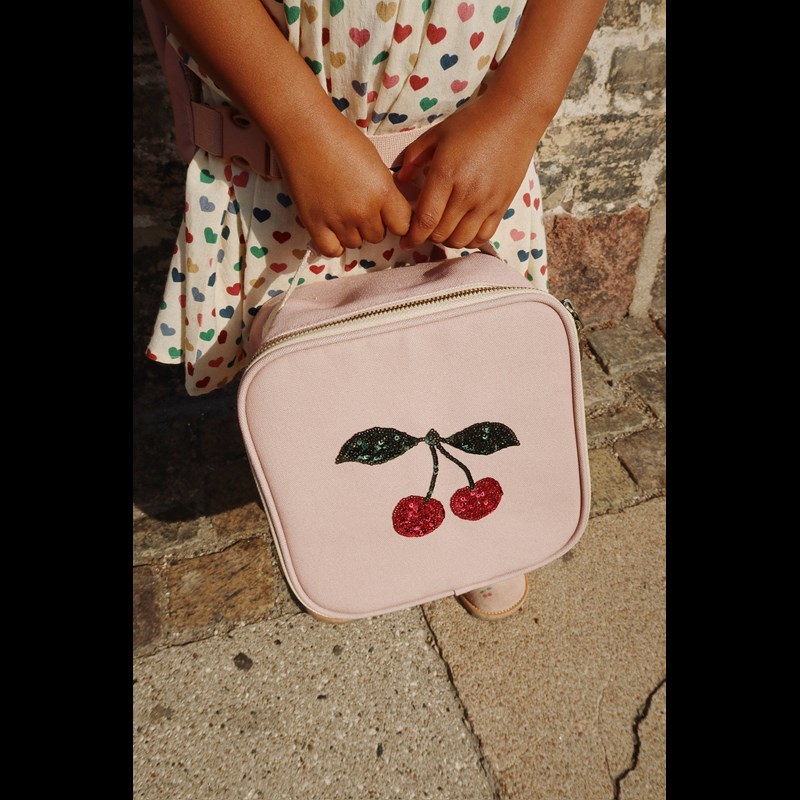 Konges Sløjd Termo Madkasse Clover Mahogany Lyserød 2