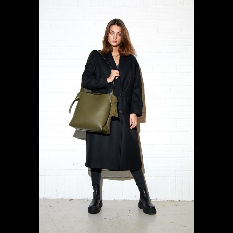 Bella Ballou Shopper Street Oliven Grøn 13" 4