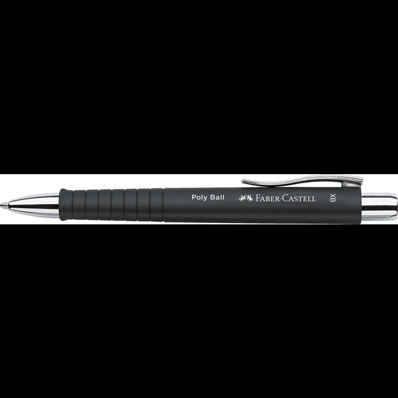 Faber-Castell Kulspetspenna Poly Ball XB Svart 2