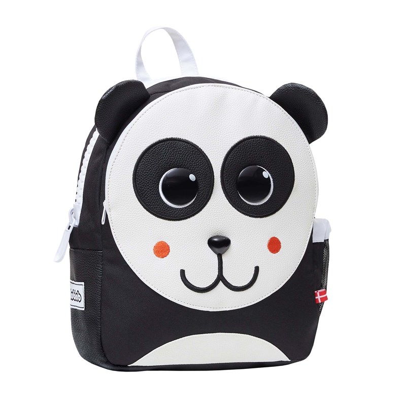 LobLob Børnerygsæk Panda Sort/Hvid 1