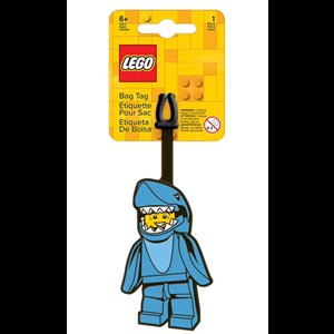 LEGO Bags Lego taskemærke Haj Lyseblå