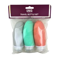 UNIQ Reseflaskset  3 stk-100 ml Multi