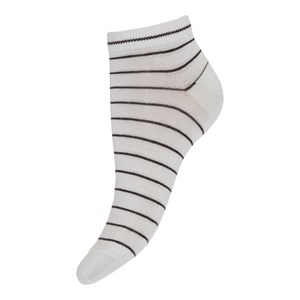 Conmé Strømper Sneaker stripe Lysegrå