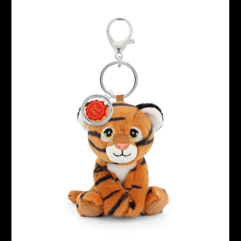 Keel Toys Bag Charm Tiger Stribet
