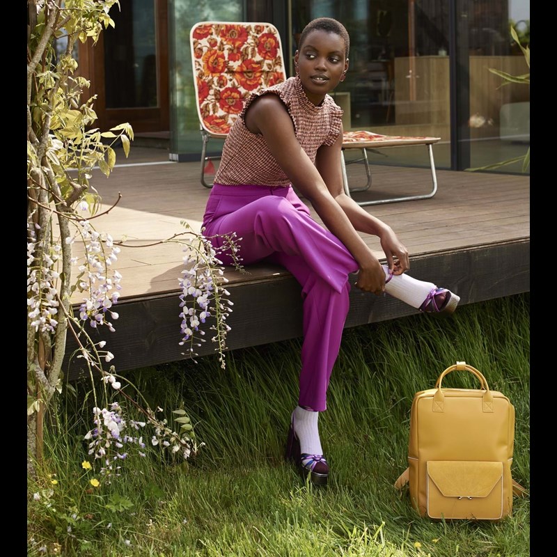 The Sticky Sis Club Rygsæk Ton Sur Ton Gul 6