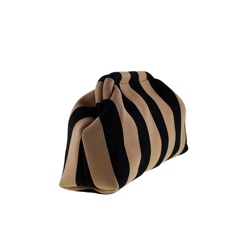 By Stær Clutch Alba Svart/Beige 3