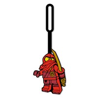 LEGO Tilbehør Bagagemärke Kai Röd/Svart 1