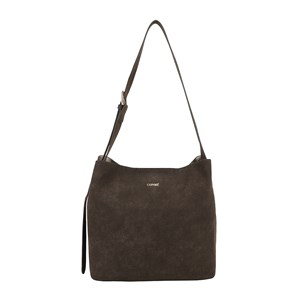 Conmé Axelväska Konny Suede Brun