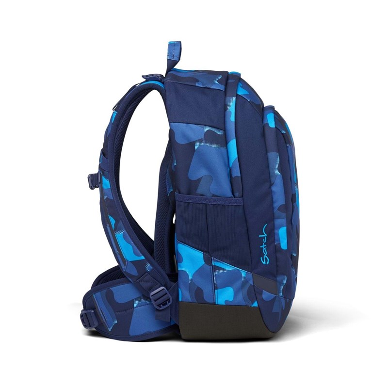 Satch Skoletaske Air Troublemaker Blå camuflage 4