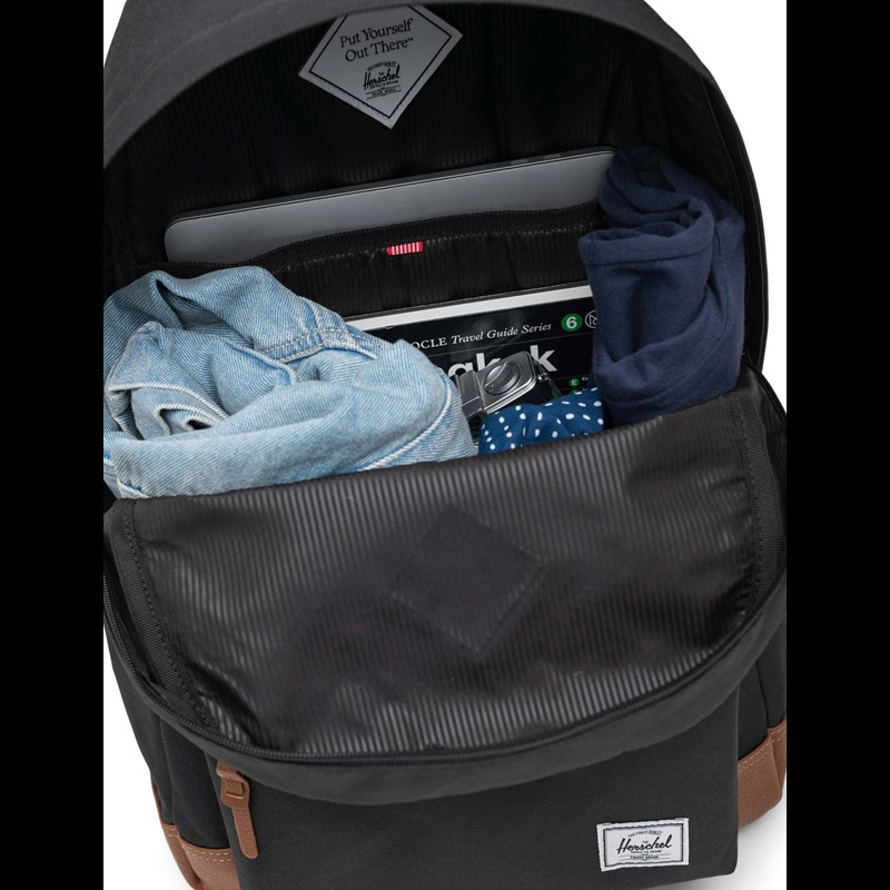 Herschel Rygsæk Heritage Sort/Beige 8