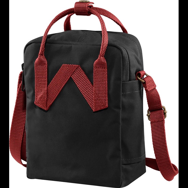 Fjällräven Skuldertaske Kånken Sling Sort/Rød 2