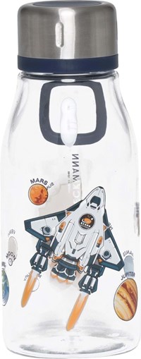 Beckmann Vattenflaska Space Mission Luftblå 1