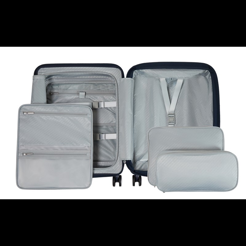 Samsonite Kuffert Paralux HS M. blå 55 Cm 4