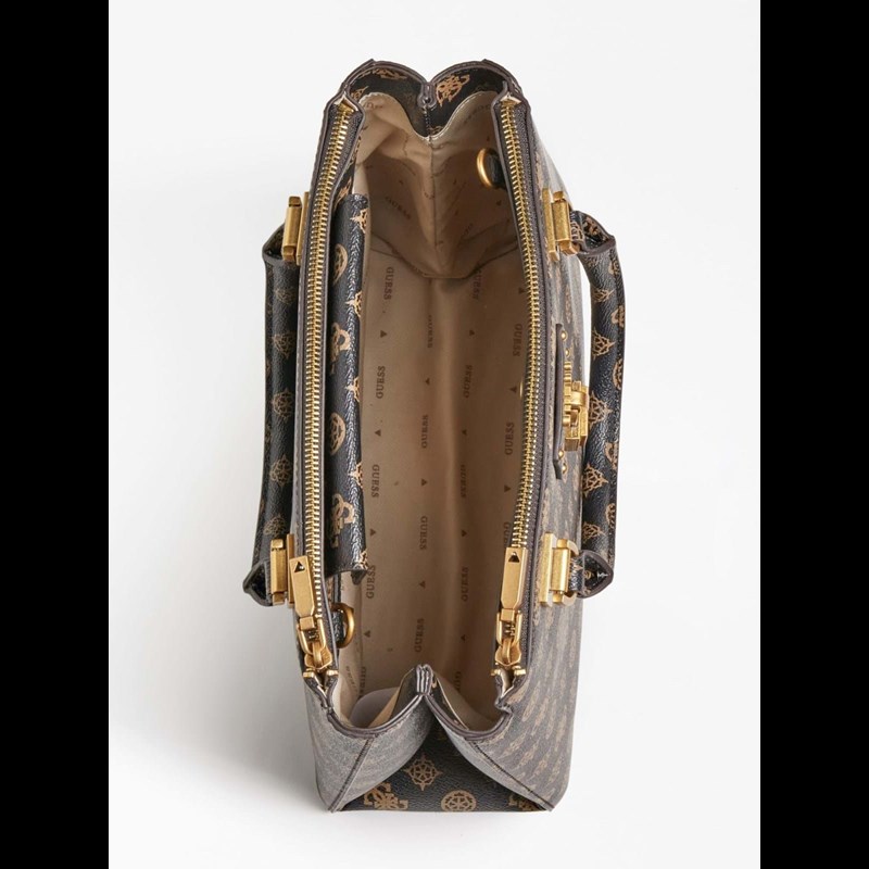 Guess Håndtaske Centre Stage  Mocca Brun 4