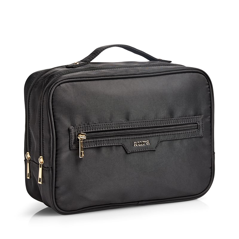 Aura Toilettaske Madeira Sort/Guld 2