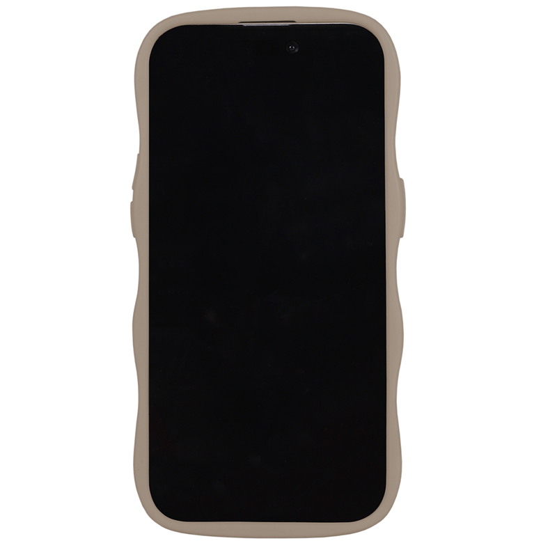 Holdit Mobilcover Wavy Mocca Brun iPhone 14 Pro 4