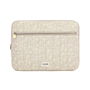 Conmé Computer sleeve Soft Flower Beige