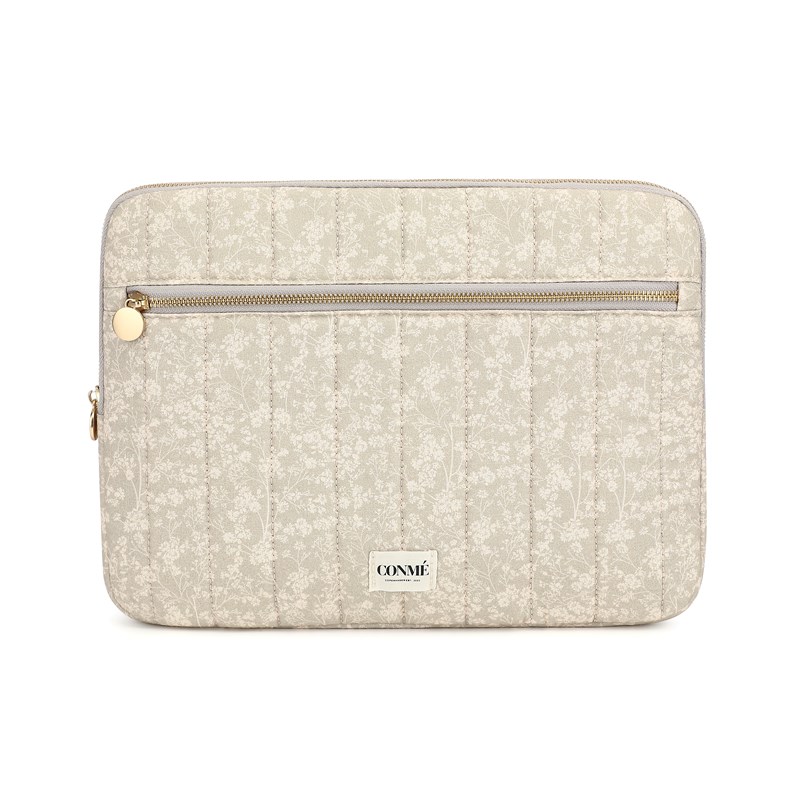 Conmé Computer sleeve Soft Flower Beige 1