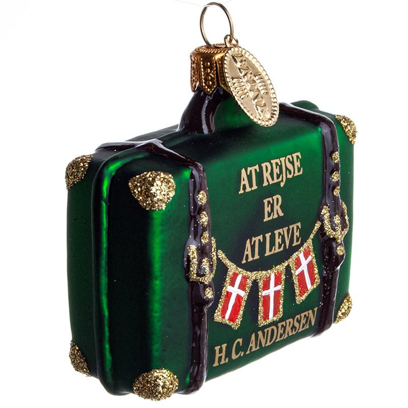 Brink Nordic Julekugle Kuffert H.C Andersen Grøn 2