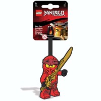 LEGO Bags Kuffertmærke Ninjago Kai Rød 1