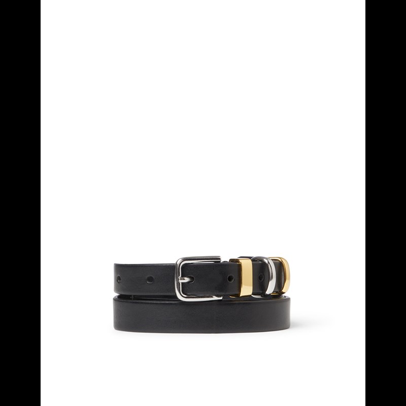 Saddler Bælte Lova Sort 80 Cm 1