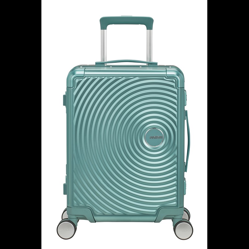 American Tourister Resväska Soundbox Alu Turkos 55 Cm 1
