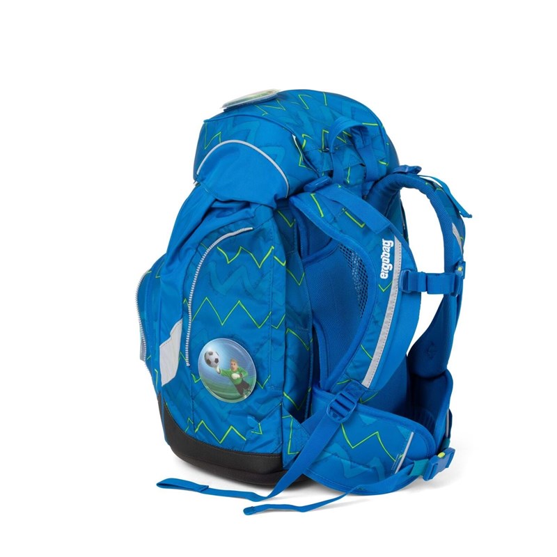 Ergobag Skoletaskesæt Pack Blå/Grøn 6