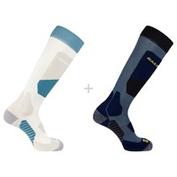 Salomon Skidstrumpor Access 2-pack Fler färger 42-44
