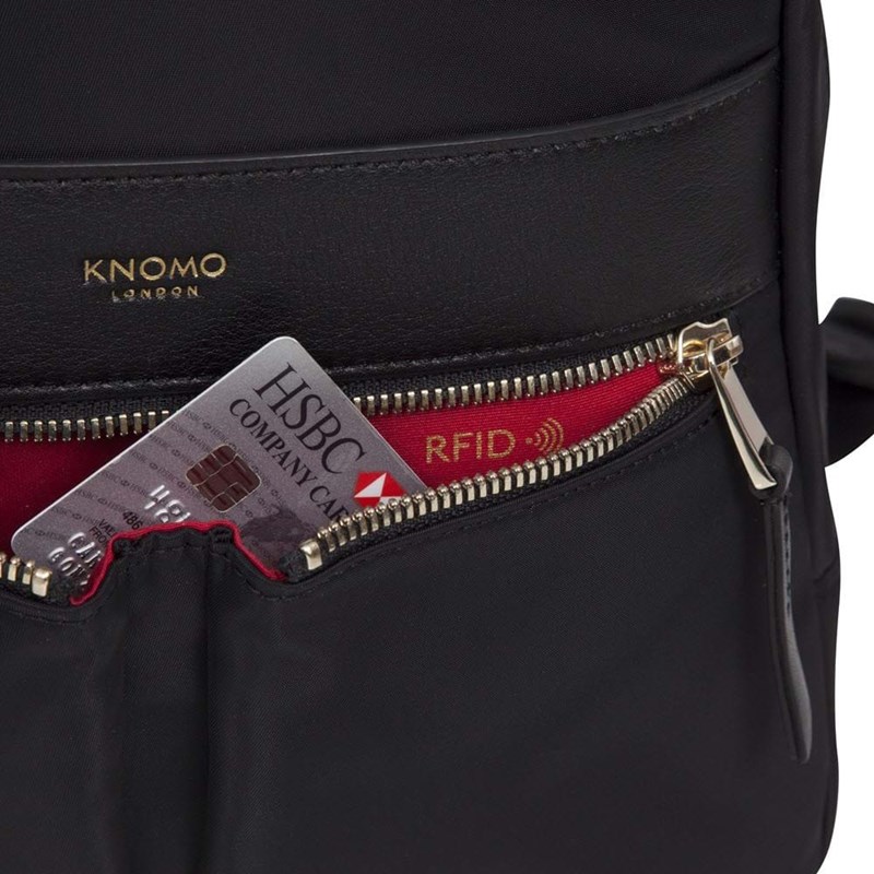 Knomo Rygsæk Mini Beachamp Sort 10" 5