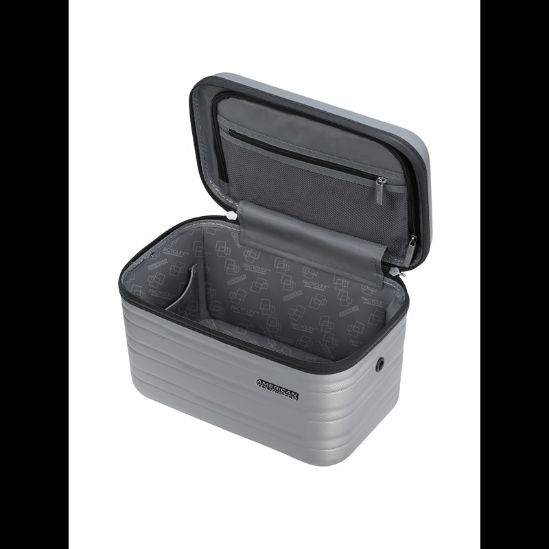 American Tourister Beauty Box Flashine Silver 5