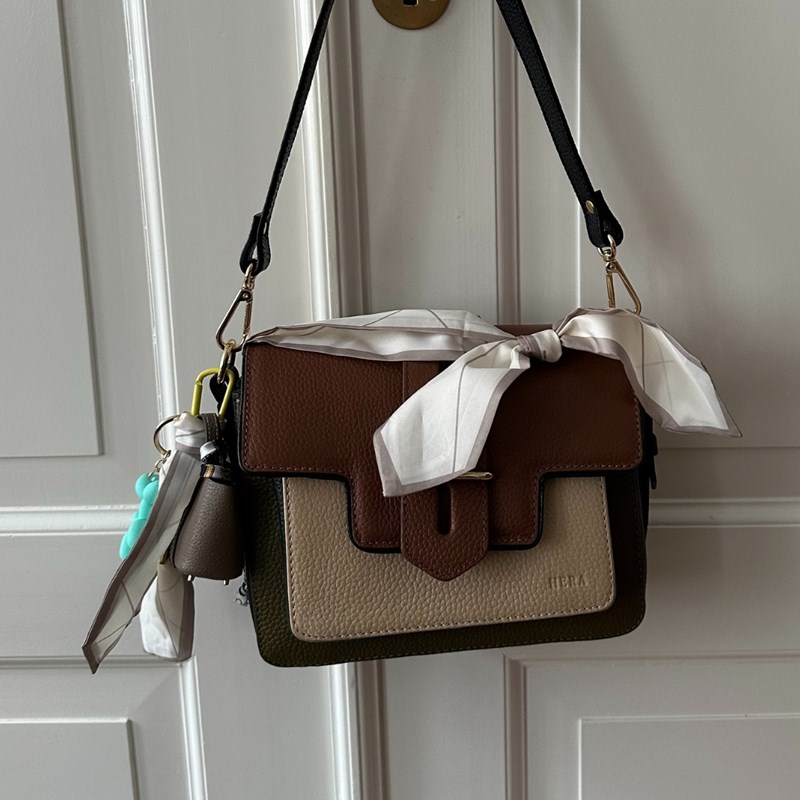 Conmé Bag charm taske ballondyr  Blå/Taupe 3