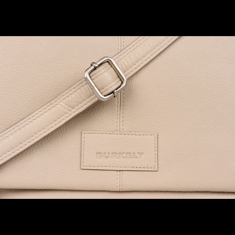 Burkely Axelväska Soft Skylar Satchel Beige/grå 6