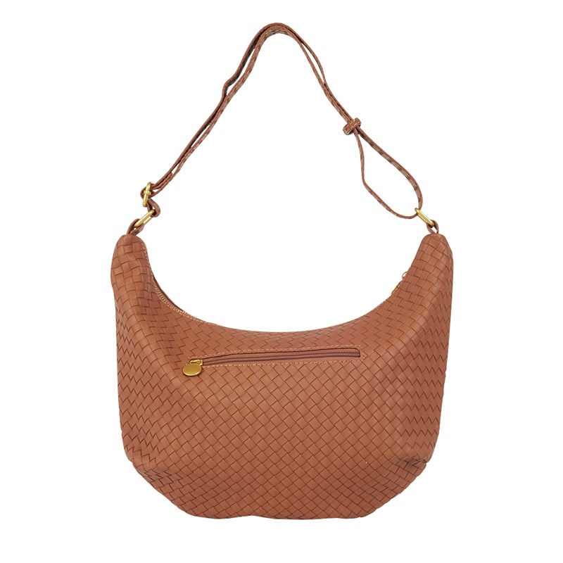 Conmé Skuldertaske Gustava Braid  Cognac 2