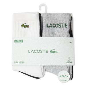Lacoste Strømper 6-pak Hvid/sort alt image