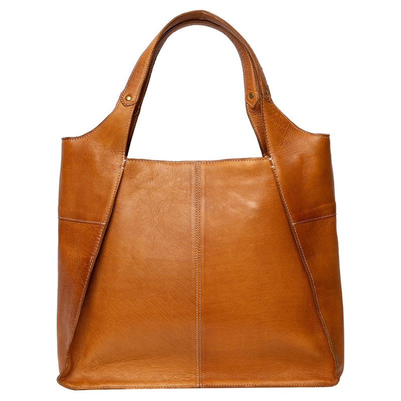 RE:DESIGNED Shopper Jona Big Cognac/brun 1