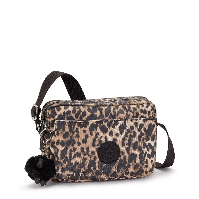 Kipling Crossbody Abanu M Leopard 4