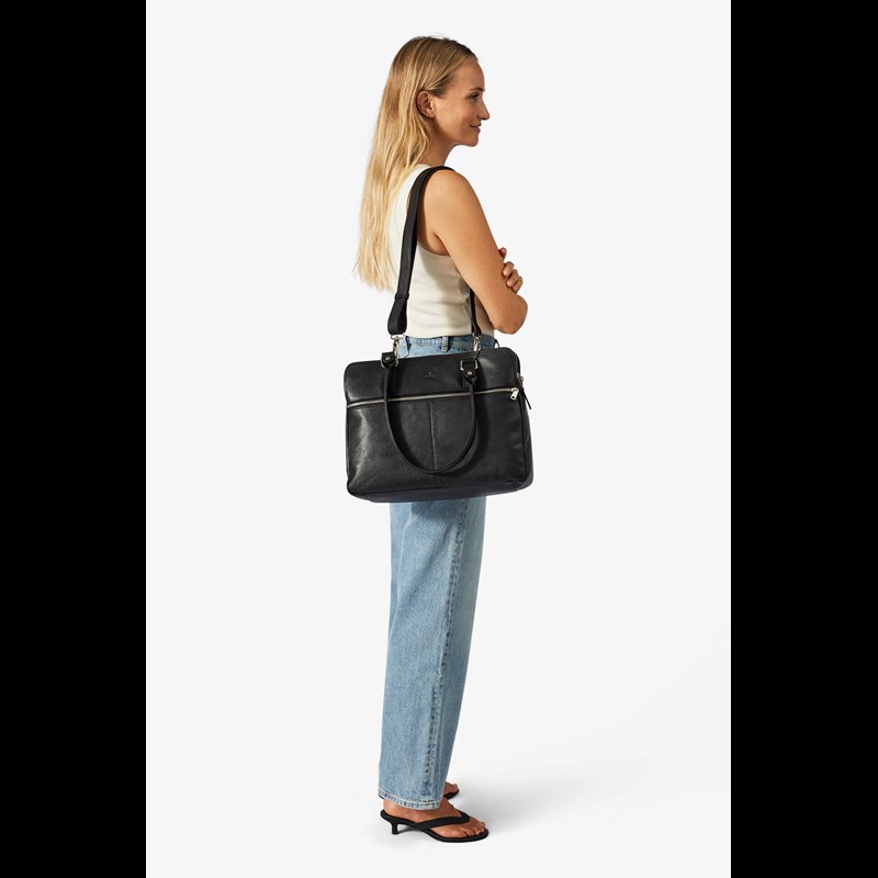 Adax Portfölj Gerda Napoli Svart 14" 6