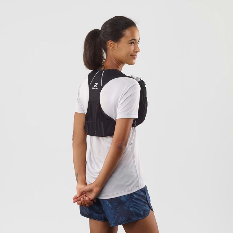 Salomon Løberygsæk/vest Agile 2 Set Sort/Sort 7