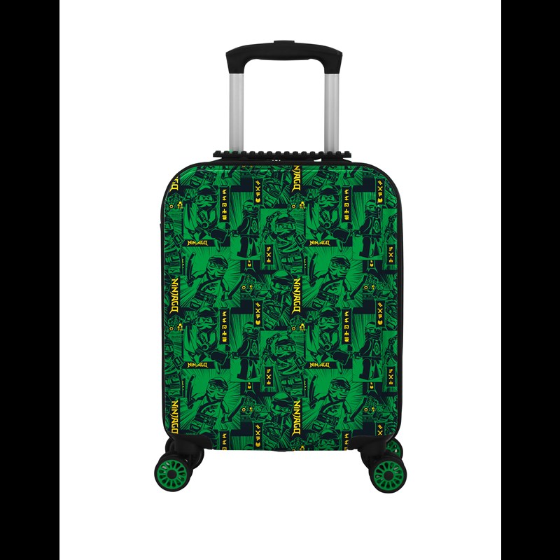 LEGO Bags Børnekuffert Play Date Green Grøn mønster 16" 1