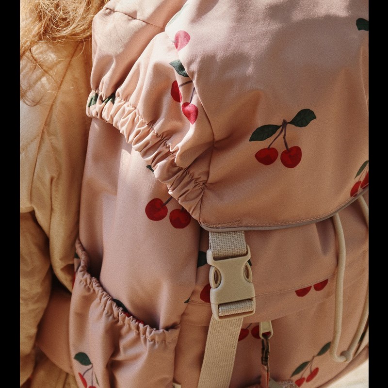 Konges Sløjd Skoletaske Cerise Rød/lyserød 16