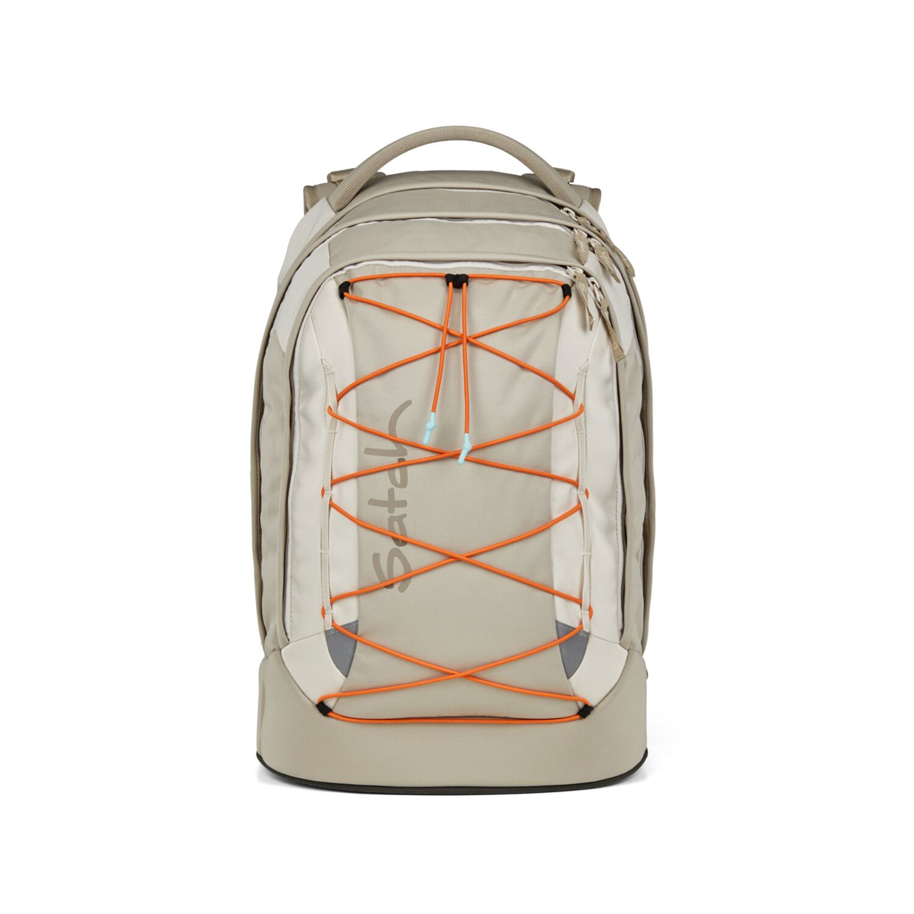 Satch Skoletaske Pack Crossed Sand