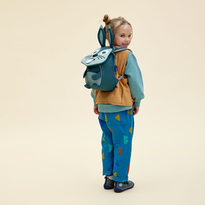 Affenzahn Barnryggsäck Small Friend Grönt mönster 2