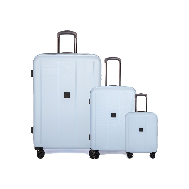 Aries Travel Kuffertsæt Palermo Lyseblå 75 Cm 1