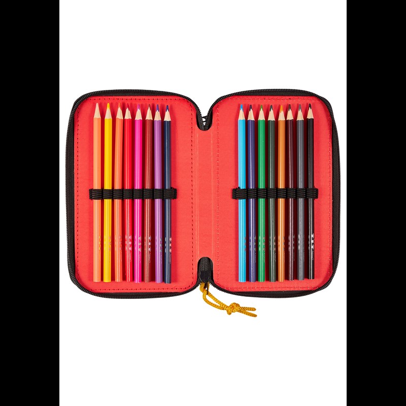 Pokèmon Pennfodral med fyld Pokémon Svart/Gul 3