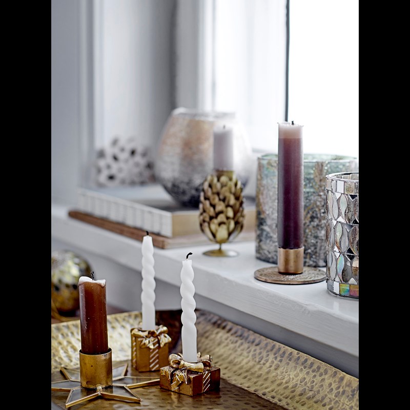 Bloomingville Stearinljus Twist Vit 2