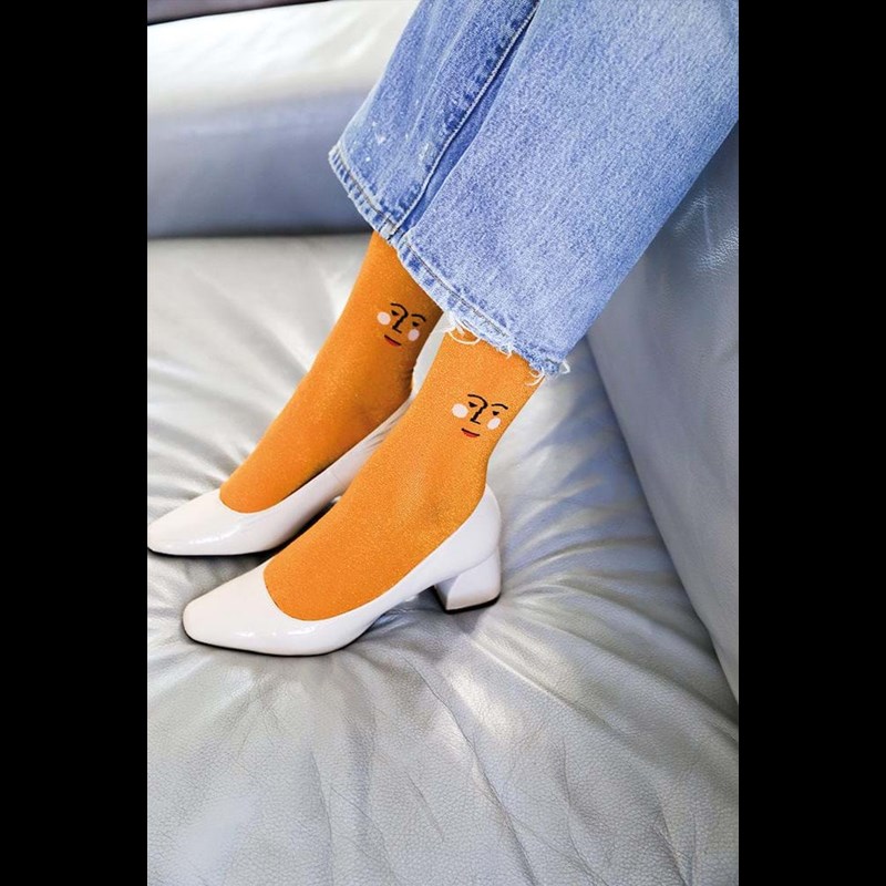 DOIY Strømper Sun Gul 3