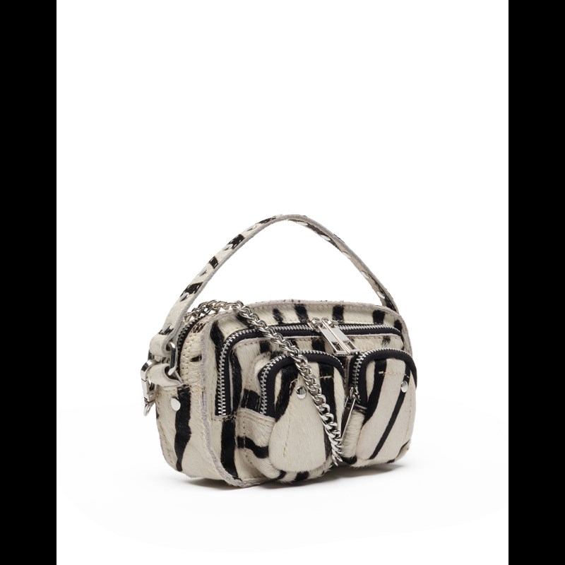 Núnoo Crossbody Helena Delux Sort strib 4
