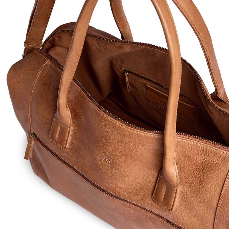 MARKBERG Rejsetaske Astro Cognac/brun 6