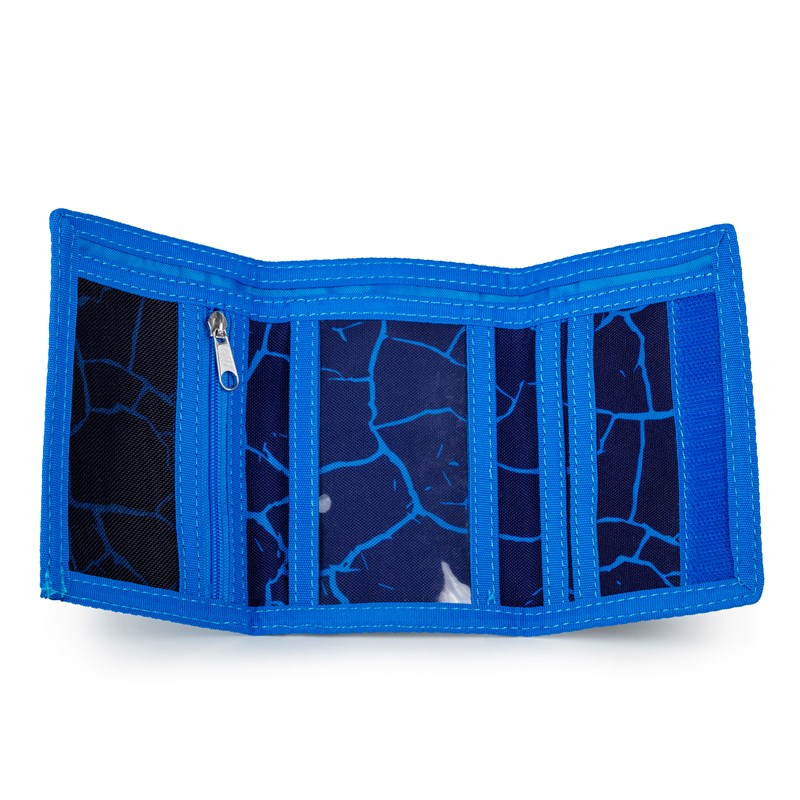 JEVA Pung Velcro Dragon Blå 2