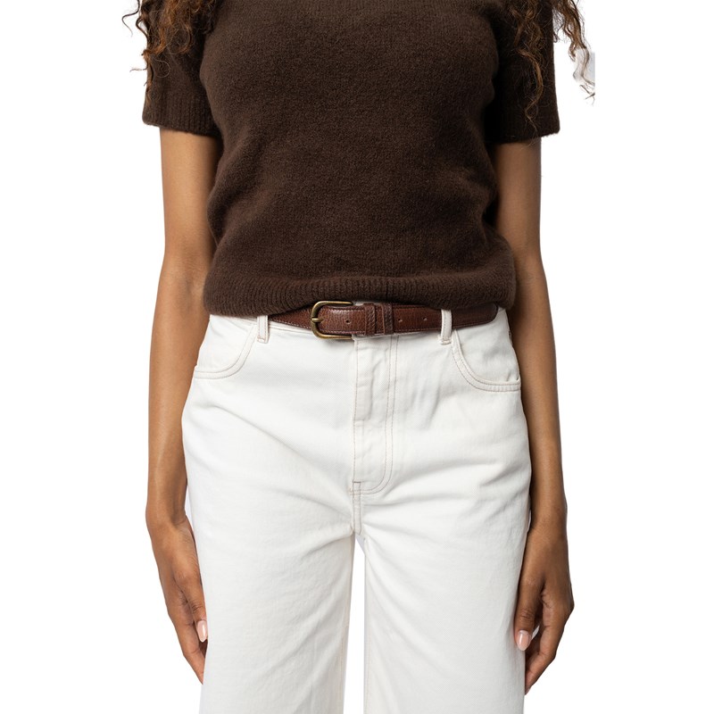 RE:DESIGNED Damebælte Hyas M. Brun 90 Cm 2